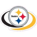 Pittsburgh Steelers Car Magnet Decal (12 -inch)
