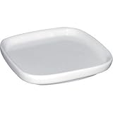 Porcelain Whiteware Crockery Set - Miniature Flat White - 96x96mm 3 3/4x3 3/4 (Box 12) - ideal for single bites and dips!