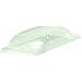 Solia PL20299 Salad Bowl Lid, 6-11/16" Length x 6-11/16" Width x 1-3/16" Height, Transparent (Case of 100)