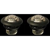 2 Clear Amber 3 4 Marker Light Truck Trailer Accent by Global Parts