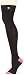 Thigh High Socks | Knee Socks - Betsey Johnson Womens Simply Basic Over The Knee Sock, Black, One Size