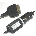 KFZ-Ladekabel 12/24V für Apple iPhone 1G/ iPhone 3G/ iPOD 4. Generation/ iPOD Nano/ iPOD Nano 2G/ iPOD Photo/ iPod Video/ iPOD Mini/ iPOD Video 5. 30GB/ 60GB/ 80GB - Farbe: schwarz