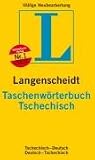 Tschechisch. Taschenwörterbuch. Langenscheidt: Tschechisch - Deutsch / Deutsch - Tschechisch. Rund 75 000 Stichwörter und Wendungen