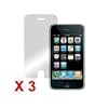 Pack de 3 Films de protection �cran pour Apple iPhone 3g 3gs