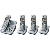 Panasonic KX-TG3034SK 2.4GHz Digital Cordless Answering System w/ 4 Handsets