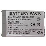 Electronics : Online - SHARP GX15 / GX25 / GX30 / GX30I BATTERY