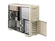 SUPERMICRO SC742S-600 e.ATX Tower 4U RM Chassis 600W(2+1 300W)EPS12V 7 SCA System Cabinet - Black
