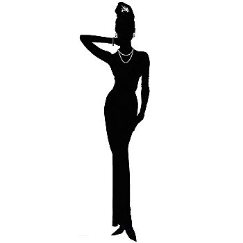 Glamour Woman Silhouette