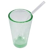 Glass Drinking Straw - Bendie. Set of 2