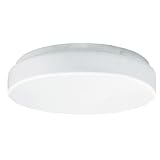 Buy American Fluorescent C2032ET Cirrus 1-Lamp Flush Mount Light Fixture, Smooth White... by American Fluorescent