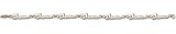 Miami Dolphins Solid 10K Gold ''DOLPHINS'' Bracelet