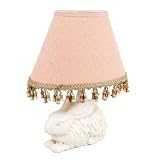 Cream Bunny Lamp Base with Shade