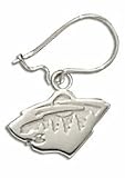 Logoart Minnesota Wild Sterling Silver Earrings