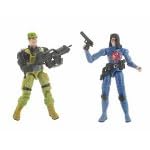 GI Joe 3.75" Hard Drive Vs. Baroness Valor Vs. Venom Action Figure 2-Pack