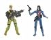 G.I.Joe Valor vs Venom: Hard-Drive vs Baroness