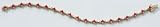 14K Yellow Gold Ruby and .25 ctw Diamond Bracelet