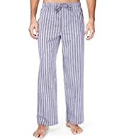 Autograph Pure Cotton Striped Pyjama Bottoms