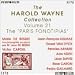 The Harold Wayne Collection Volume 21: The "paris Fonotipias"