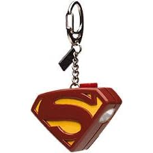 Click here to buy SUPERMAN Flashlight Keychain by Basic Fun.