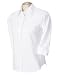 Devon & Jones Pink Three-Quarter-Sleeve Stretch Poplin Blouse. DP625W - White - Large