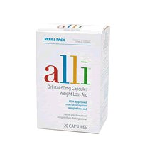 Childrens Toyshop  Health & Personal Care : ALLI WEIGHT LOSS AID 120 COUNT REFILL