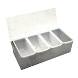 4 Pint Stainless Steel Condiment Dispenser (04-0122)