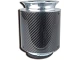 Produkt-Bild: FK Sportluftfilter - Gr&ouml;&szlig;e: 76 mm 130x175 - fit for Echt-Carbon-Cover - Luftfiltergeh&auml;use offen Gr&ouml;&szlig;e: 76 mm 130x175 (incl. 3 Adapterringe)