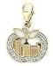Big Apple, 14K Gold Diamond Charm