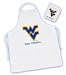 West Virginia Mountaineers Tailgate Barbecue (BBQ) Grilling Apron/Mitt Set NCAA