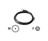 TRENDnet Low Loss Reverse SMA Female to N-Type Male Weatherproof Connector Cable (2M, 6.5ft.) TEW-L202