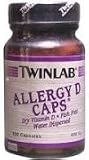 TwinLab - Allergy D Caps, 400 IU, 100 capsules