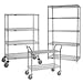 Quantum Storage Systems 1448C Extra Shelf for 14" Deep Wire Shelves, Chrome Finish, 14" Width x 48" Length x 1" Height