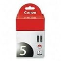 Canon PGI-5 BK 2-Pack Pigment Black Ink Tanks