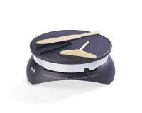Chrome Tibos Electric Crepe Maker - In Stock 10103 [World Cuisine]