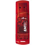 Cheap Emtec 4GB USB 2.0 C250 Flash Drive - Red