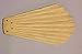 Carved Seashell Maui Bay Ceiling Fan Blades