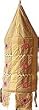 ShalinCraft Lampshades Multicolored Applique Embroidered Fabric Indian-Style (clamp150)