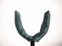 Axe Hugger in Smooth Velvet for Standard Stand in Green