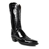 Lucchese Ladies 12 1883 Western Boots - Black by Lucchese
