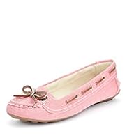 Bow & Eyelet Boat Shoes