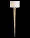Fine Art 715150 Burnished Gold Leaf Intermezzo Art Deco / Retro Single Light Wallchie...