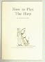How to play the harp