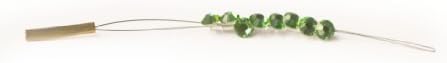 Bow Wow Bling Fur Brights Pet Grooming Weave, Green