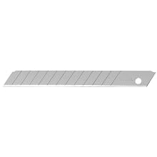 OLFA 5015 AB-50B 9mm Snap-Off Silver Blade, 50-Pack
