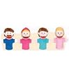 FAMILY BIGMOUTH PUPPETS CAUCASIAN