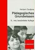 P�dagogisches Grundwissen. �berblick - Kompendium - Studienbuch - Herbert Gudjons