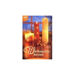 Weihnachtskerzen gestaltet mit Kerzen-Pen