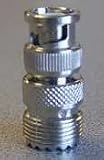 COBRA BNC to Standard Connector for Hand-Held CB Antennas
