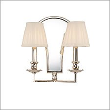 052-PN - Hudson Valley Wellesley 2-Light Wall Sconce in Polished Nickel