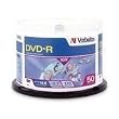Verbatim 95078 4.7 GB up to 16x DataLifePlus White Inkjet Printable Recordable Disc DVD-R, 50 -Disc Spindle